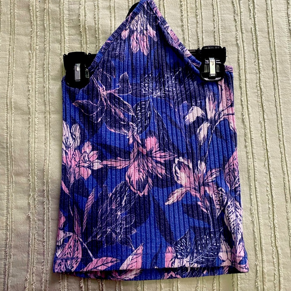 Floral PacSun Halter Top Size XS